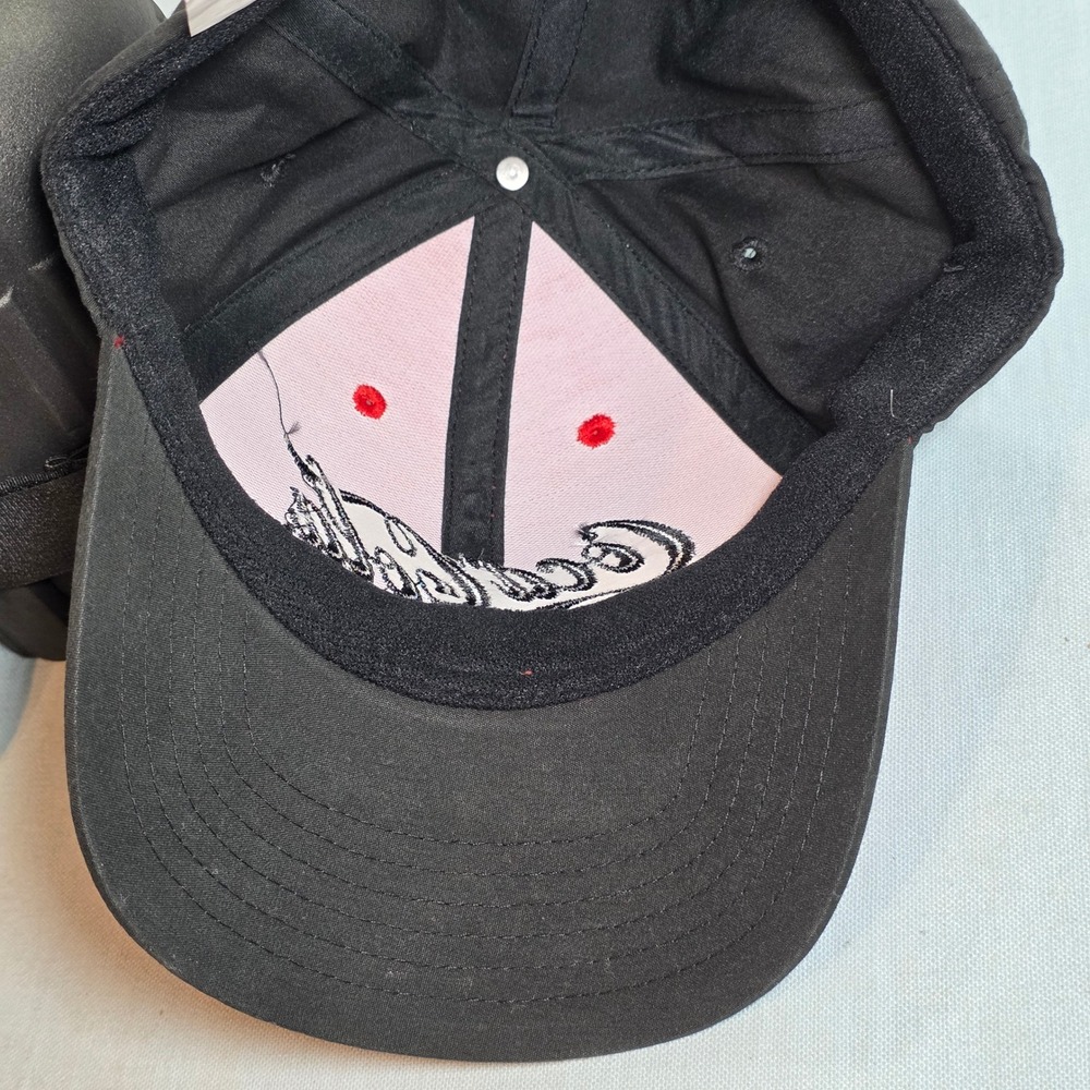 Coca Cola Zero Sugar Baseball Cap Hat Red Black Adjustable Embroidered Logo